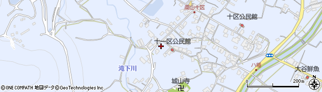 香川県三豊市豊中町岡本2730周辺の地図