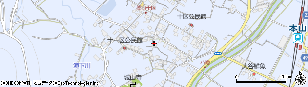 香川県三豊市豊中町岡本2682周辺の地図