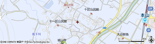 香川県三豊市豊中町岡本2699周辺の地図
