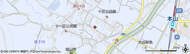 香川県三豊市豊中町岡本2751周辺の地図