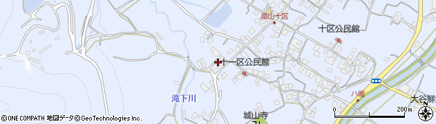 香川県三豊市豊中町岡本2817周辺の地図