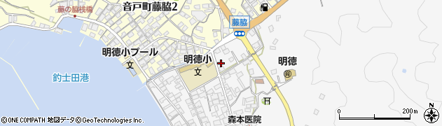 広島県呉市倉橋町釣士田7506周辺の地図