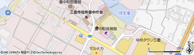 香川県三豊市豊中町本山甲139周辺の地図