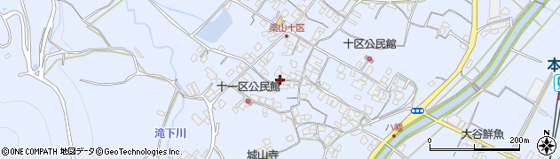 香川県三豊市豊中町岡本2745周辺の地図