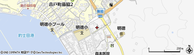 広島県呉市倉橋町釣士田7510周辺の地図