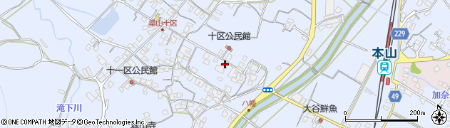香川県三豊市豊中町岡本2770周辺の地図