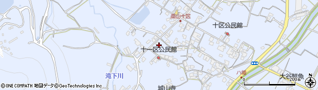 香川県三豊市豊中町岡本2809周辺の地図