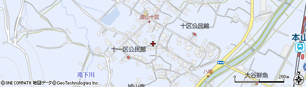 香川県三豊市豊中町岡本2748周辺の地図