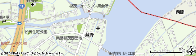 徳寿工業株式会社　徳島営業所周辺の地図