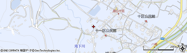 香川県三豊市豊中町岡本3377周辺の地図