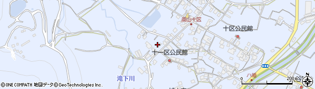 香川県三豊市豊中町岡本2814周辺の地図