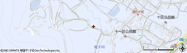 香川県三豊市豊中町岡本3332周辺の地図