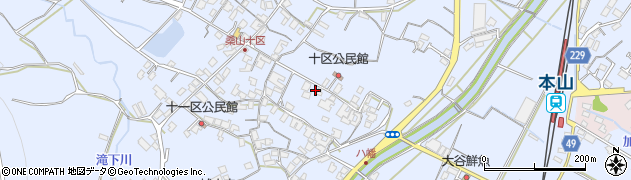 香川県三豊市豊中町岡本2771周辺の地図