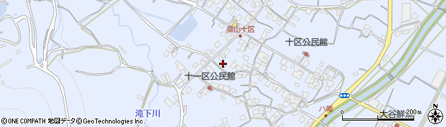 香川県三豊市豊中町岡本2740周辺の地図