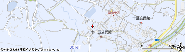 香川県三豊市豊中町岡本3378周辺の地図