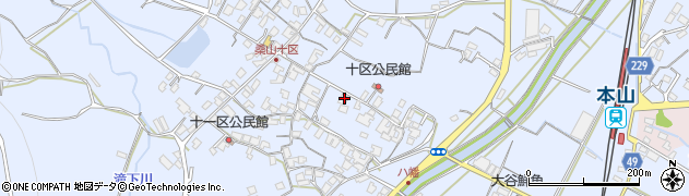 香川県三豊市豊中町岡本2773周辺の地図
