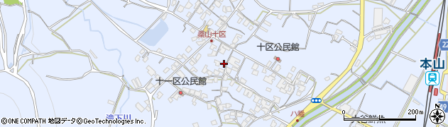 香川県三豊市豊中町岡本2747周辺の地図