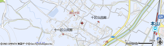 香川県三豊市豊中町岡本2781周辺の地図