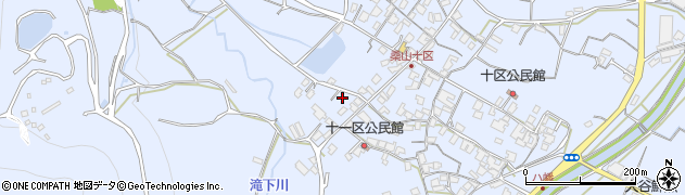 香川県三豊市豊中町岡本3379周辺の地図