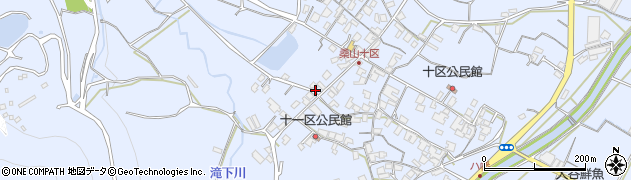 香川県三豊市豊中町岡本2803周辺の地図