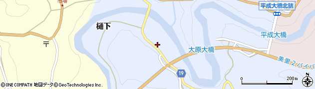 和歌山県海草郡紀美野町樋下41周辺の地図
