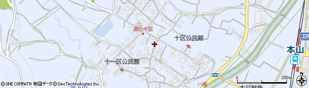 香川県三豊市豊中町岡本2789周辺の地図