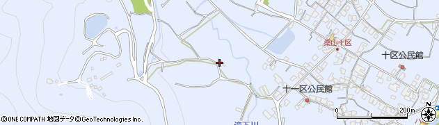 香川県三豊市豊中町岡本3336周辺の地図