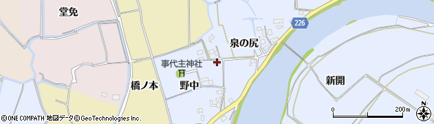 徳島県鳴門市大麻町東馬詰泉の尻66周辺の地図