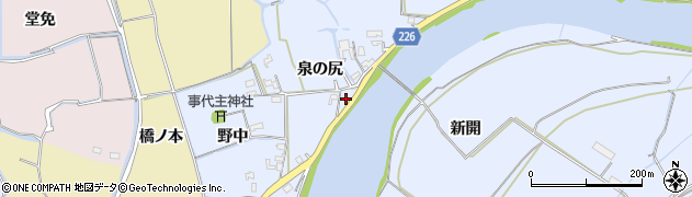 徳島県鳴門市大麻町東馬詰泉の尻43周辺の地図