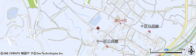 香川県三豊市豊中町岡本3384周辺の地図