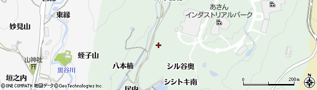 徳島県板野町（板野郡）松谷（居内）周辺の地図