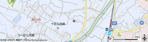 香川県三豊市豊中町岡本843周辺の地図