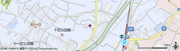 香川県三豊市豊中町岡本866周辺の地図