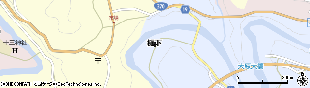 和歌山県海草郡紀美野町樋下周辺の地図
