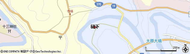和歌山県紀美野町（海草郡）樋下周辺の地図