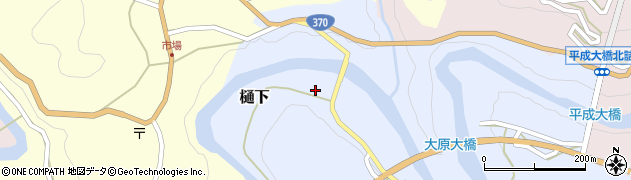 和歌山県海草郡紀美野町樋下52周辺の地図