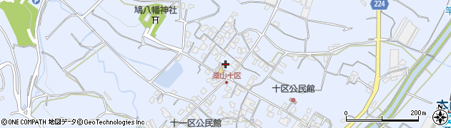 香川県三豊市豊中町岡本632周辺の地図