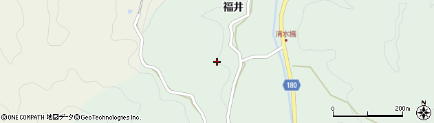 和歌山県海草郡紀美野町福井205周辺の地図