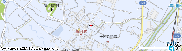 香川県三豊市豊中町岡本642周辺の地図