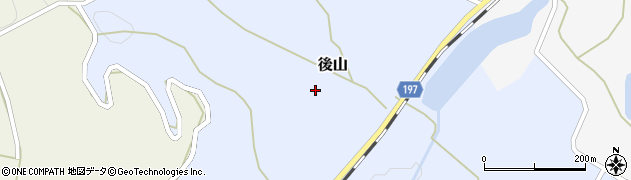 香川県仲多度郡まんのう町後山267周辺の地図