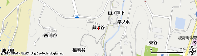 徳島県板野町（板野郡）犬伏（蔵ノ谷）周辺の地図