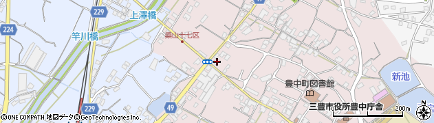 香川県三豊市豊中町本山甲657周辺の地図