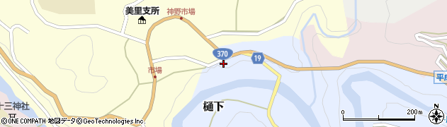 和歌山県海草郡紀美野町樋下13周辺の地図
