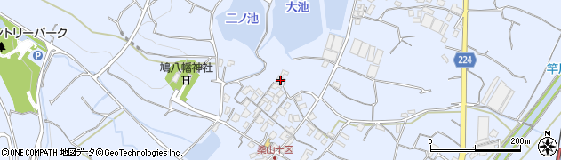 香川県三豊市豊中町岡本603周辺の地図