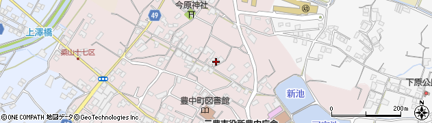 香川県三豊市豊中町本山甲302周辺の地図