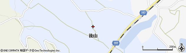 香川県仲多度郡まんのう町後山243周辺の地図