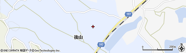 香川県まんのう町（仲多度郡）後山周辺の地図