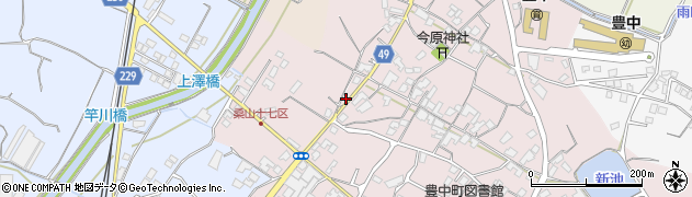 香川県三豊市豊中町本山甲552周辺の地図