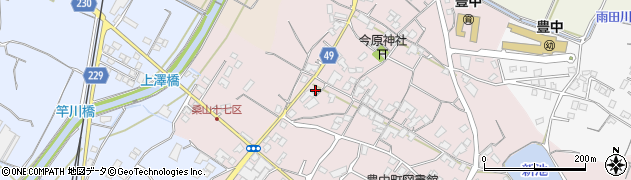 香川県三豊市豊中町本山甲536周辺の地図