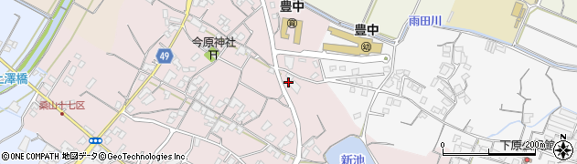 香川県三豊市豊中町本山甲262周辺の地図